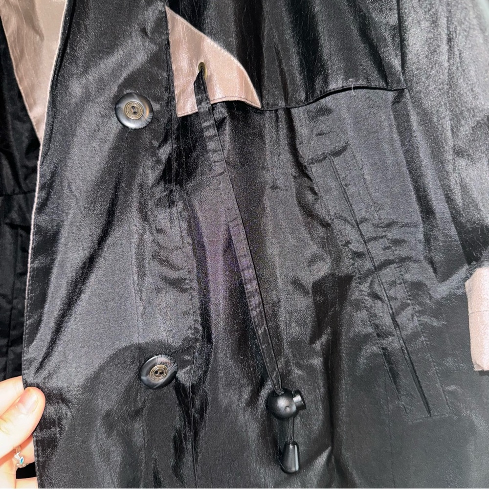 Totes Rainwear Vintage Women’s Trench Raincoat, Size 12P - Picture 7 of 10